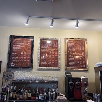 Picasso's Coffee House - Menu and behind register drinks - Coffee & Tea Near Me - Saint Charles, Missouri Picasso's Coffee House - Menu and behind register drinks - Coffee & Tea Near Me - Saint Charles, Missouri