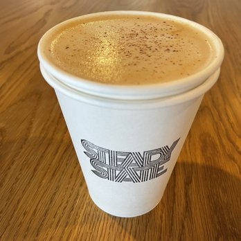 Steady State Roasting - Café Americano with almond milk - Coffee Roasteries Near Me - Carlsbad, California Steady State Roasting - Café Americano with almond milk - Coffee Roasteries Near Me - Carlsbad, California