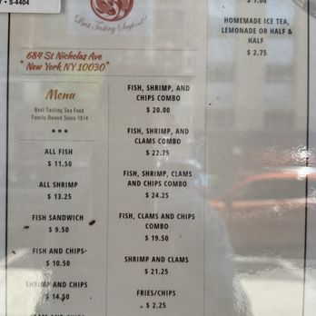 Famous Fish Market - Menu - Seafood Near Me - New York, New York Famous Fish Market - Menu - Seafood Near Me - New York, New York