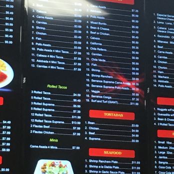 Serranos Mexican Food - Mexican Near Me - Escondido, California