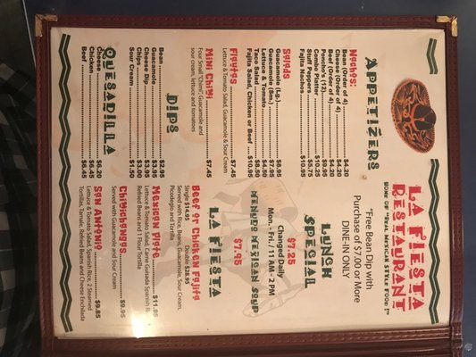 Menu photo 6 La Fiesta Restaurant Gretna, LA Menu photo 6 La Fiesta Restaurant Gretna, LA