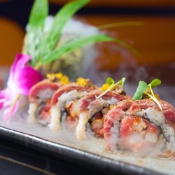 Bayridge Sushi - Trilogy Roll - A5 Wagyu, Lobster Tail, Bluefin Toro