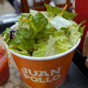 Juan Pollo - side salad - Mexican Near Me - La Puente, California