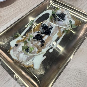Sushi REV - Japanese Scallop Carpaccio - Sushi Bars Near Me - Irvine, California Sushi REV - Japanese Scallop Carpaccio - Sushi Bars Near Me - Irvine, California