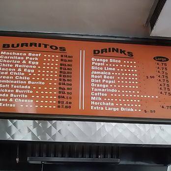Burritos El Chavo - Menu.. They also had combination menu with a lot of dishes to choose from. - Mexican Near Me - Valley Village, California Burritos El Chavo - Menu.. They also had combination menu with a lot of dishes to choose from. - Mexican Near Me - Valley Village, California