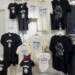 The Handmade Showroom - Boba and dim sum shirts
