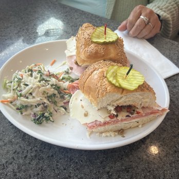 Friendly Red's Tavern - Muffuletta Sandwich w/slaw - Cocktail Bars Near Me - Derry, New Hampshire