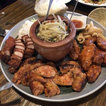 Bhan Mae Vane - BMV Ultimate Papaya Platter - Thai Near Me - Alameda, California