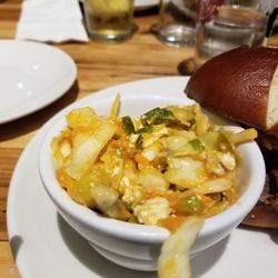 Metal Works Brewing Company - Blue cheese slaw was not good