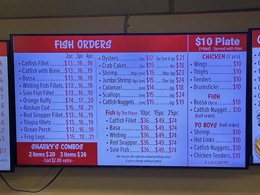 Menu photo 3 Sharkys Chicken & Fish Vacaville, CA Menu photo 3 Sharkys Chicken & Fish Vacaville, CA