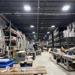 Electric A/C - Large warehouse high bay lighting install