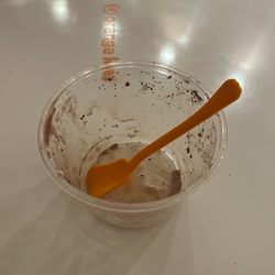 Orange Leaf Frozen Yogurt - So delicious i scraped the entire bowl clean