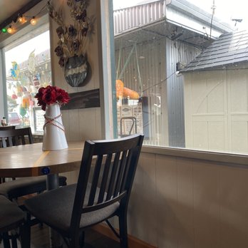 Fishermen's Korner Restaurant - Outside the window - Seafood Near Me - Garibaldi, Oregon