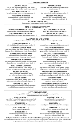 Menu photo 5 Little Pub Stratford, CT