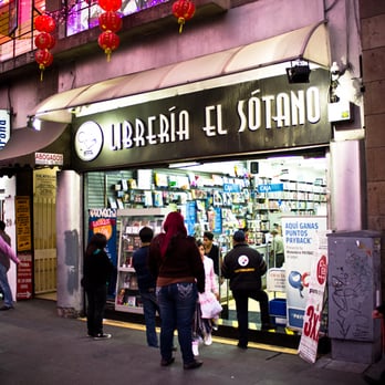Librería El Sótano - Books, Mags, Music & Video Near Me - México, D.F., DIF Librería El Sótano - Books, Mags, Music & Video Near Me - México, D.F., DIF