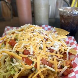 Oscar's Taco Shop - Vegetarian Nachos