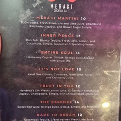 Meraki Cocktail Cafe