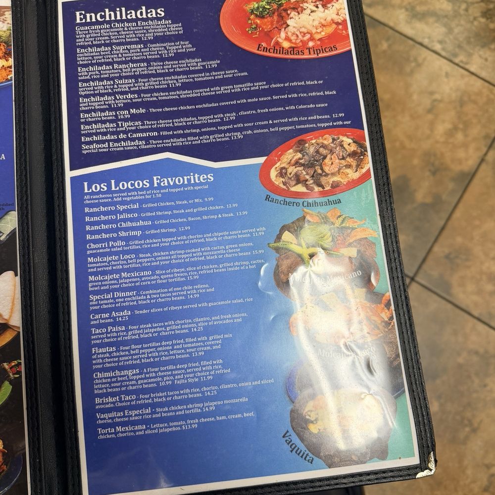 Los Locos Mexican Restaurant - Menu - 2026 - Mexican Near Me - Marshall, Arkansas Los Locos Mexican Restaurant - Menu - 2026 - Mexican Near Me - Marshall, Arkansas