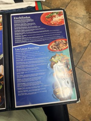 Menu photo 1 Los Locos Mexican Restaurant Marshall, AR Menu photo 1 Los Locos Mexican Restaurant Marshall, AR