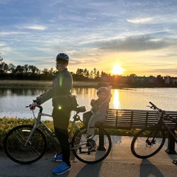 Atlas Cycles - I trust my baby to my bike! :)