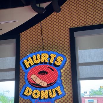 Hurts Donut - Sign inside - Donuts Near Me - Cincinnati, Ohio