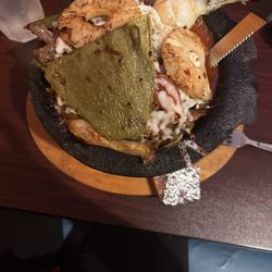 Molcajete was amazing. And only $15.50. A must try!