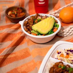 Regular Bowl with a side of Avocado.