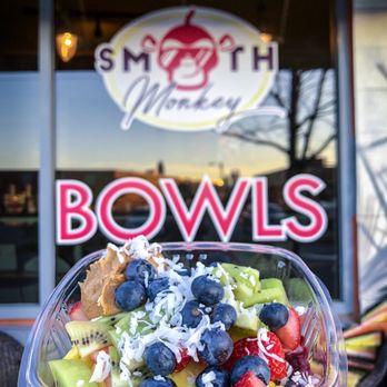 Smooth Monkey - Cinco de Berry bowl - Acai Bowls Near Me - Charlotte, North Carolina