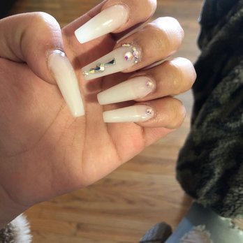 Sunset Nail - Diamonds fell off after a week - Nail Salons Near Me - Lakewood, Colorado Sunset Nail - Diamonds fell off after a week - Nail Salons Near Me - Lakewood, Colorado