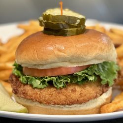 Fork & Spoon Cafe - Crispy Chicken Sandwich