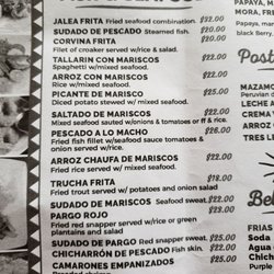 Taqueria Mi Pequeno Oaxaca - seafood dishes