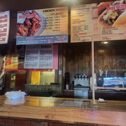 Cafe Hot Wing 9 - Order Here or sit...they have table service