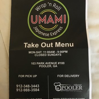 Umami Noodle Bar - Sushi Bars Near Me - Pooler, Georgia Umami Noodle Bar - Sushi Bars Near Me - Pooler, Georgia