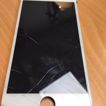 iFIXsmartphone - Previously cracked iPhone 6 screen - Electronics Repair Near Me - Buena Park, California