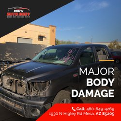 Rob's Auto Body Mesa - Auto Body Shop Mesa Collision Repair 85205 Collision Center auto body repair shop 1930 N. Higley Rd Mesa, AZ 85205 Auto body service