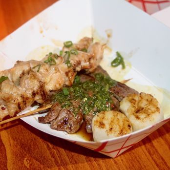Fumiko PDX - Yakitori(chicken), Ribeye and Japanese Chimichurri, Scallop - Caterers Near Me Fumiko PDX - Yakitori(chicken), Ribeye and Japanese Chimichurri, Scallop - Caterers Near Me