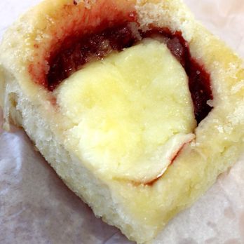 Czech Stop - Strawberry and Cream Cheese Kolache - Bakeries Near Me - West, Texas Czech Stop - Strawberry and Cream Cheese Kolache - Bakeries Near Me - West, Texas