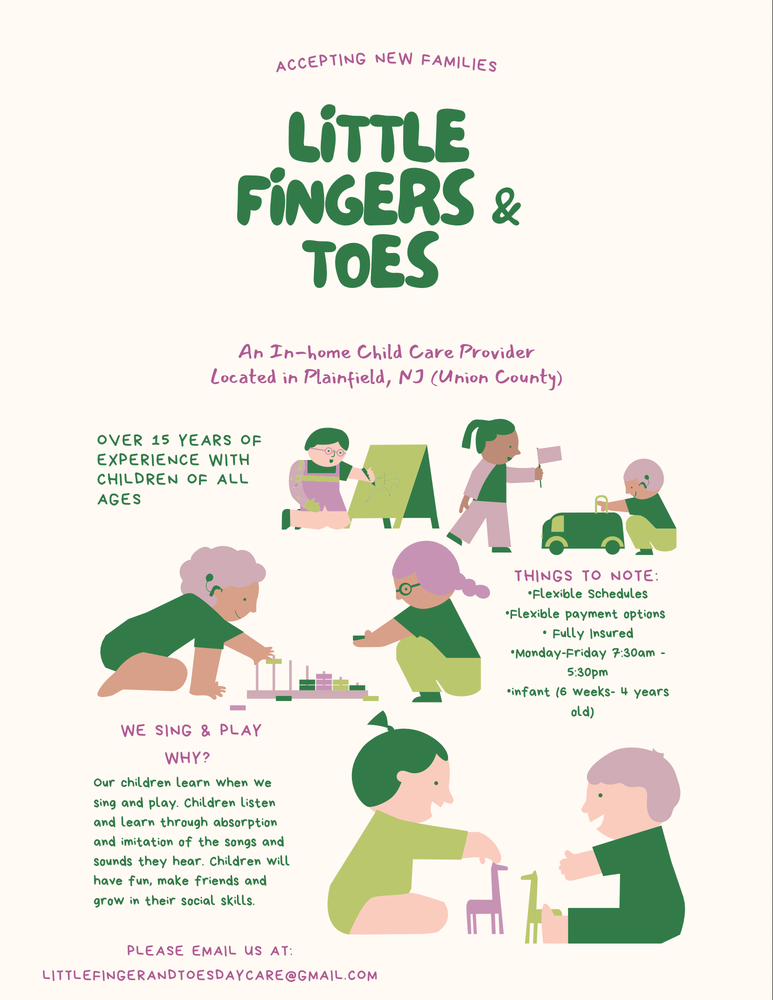 Little Fingers And Toes Daycare - childcare center in Plainfield, NJ