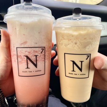 N7 Draft Tea + Coffee - Strawberry Cheezo & Decoder. Both so good! - Coffee & Tea Near Me - San Jose, California N7 Draft Tea + Coffee - Strawberry Cheezo & Decoder. Both so good! - Coffee & Tea Near Me - San Jose, California
