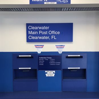 United States Post Office - Mail collection Mon-Fri at 1700hrs - Post Offices Near Me - Clearwater, Florida United States Post Office - Mail collection Mon-Fri at 1700hrs - Post Offices Near Me - Clearwater, Florida