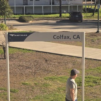 Colfax Amtrak Station - Pretty warm out - Public Transportation Near Me - Colfax, California Colfax Amtrak Station - Pretty warm out - Public Transportation Near Me - Colfax, California