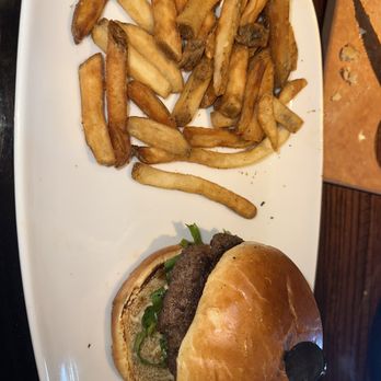 LongHorn Steakhouse - Burger special w/ French fries (no cheese) - American Near Me - Phoenix, Arizona LongHorn Steakhouse - Burger special w/ French fries (no cheese) - American Near Me - Phoenix, Arizona
