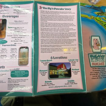 Pig 'N Pancake - Menu - Breakfast & Brunch Near Me - Astoria, Oregon Pig 'N Pancake - Menu - Breakfast & Brunch Near Me - Astoria, Oregon