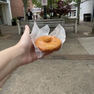 Photo of Back Door Donuts - Oak Bluffs, MA, United States. Honey glaze