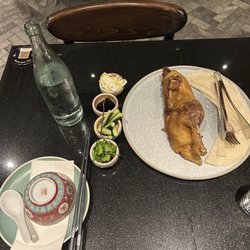 Tai Tai - Crispy duck prior to cutting