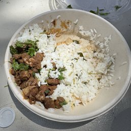 Portion size. This isn't eaten (only food shifted from walking to the park)