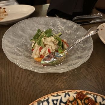 Aba - Pan-Seared Halibut - Mediterranean Near Me - Chicago, Illinois