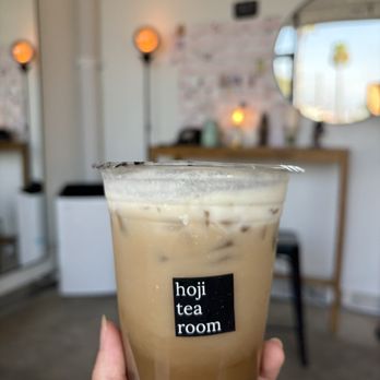 Hoji - Miyazaki Hojicha with Sea Cream - Bubble Tea Near Me - Redlands, California
