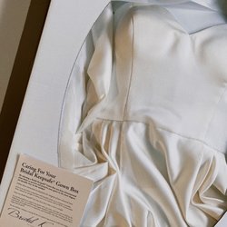 Brafferton Cleaners - Brafferton Cleaners did a wonderful job cleaning, repairing and preserving my wedding gown. She's officially boxed!