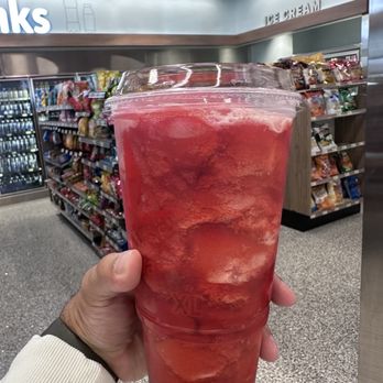 Wawa - Sour Fanta Fruit Punch Icee - Gas Stations Near Me - Brownsburg, Indiana